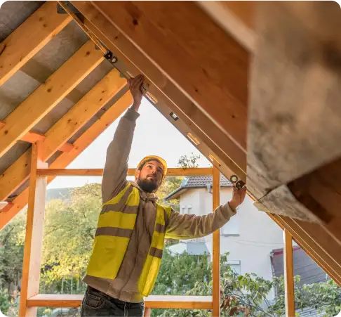 Construcciones de tejados con nuestro método de instalación, garantizando eficiencia, durabilidad y máxima protección.