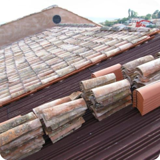 Onduline bajo teja en la rehabilitación de construcciones antiguas y patrimonio histórico para mayor durabilidad