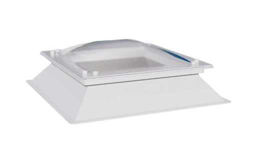 Claraboya tejado: Dos hojas que se abren hacia afuera, brindando gran ventilación, ideal para tejados planos o inclinados