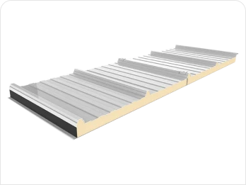 Cerramiento de terraza con panel sándwich.